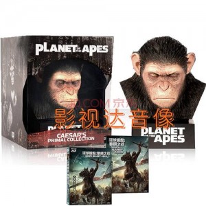 猩球崛起系列4KREMUX3部全集：超高清画质，动作场面精彩绝伦