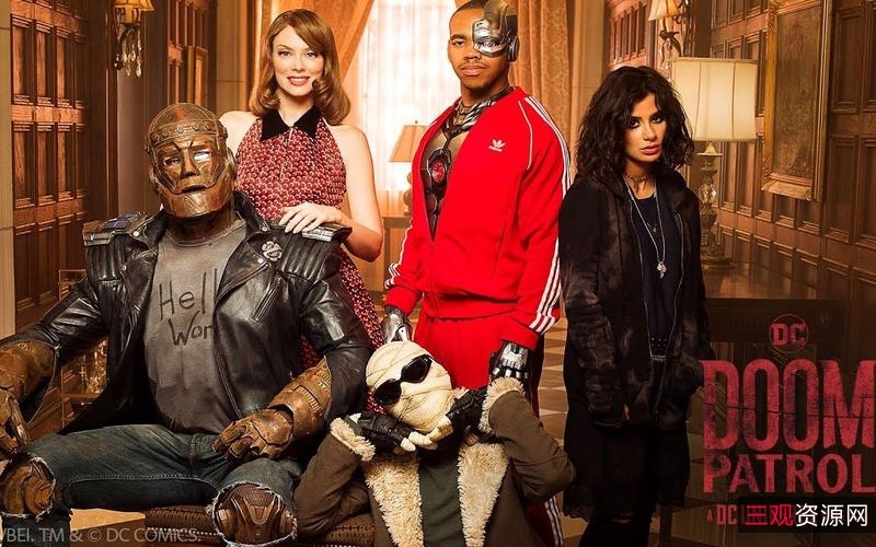 DC电影宇宙发行：《末日巡逻队.DoomPatrol(2019-2021)》阿里云盘、APP、视频原画及倍速播放