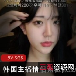 韩国主播情侣紫薇A系列第29弹：火热夏日，颜值身材多人游游戏资源9V3GB