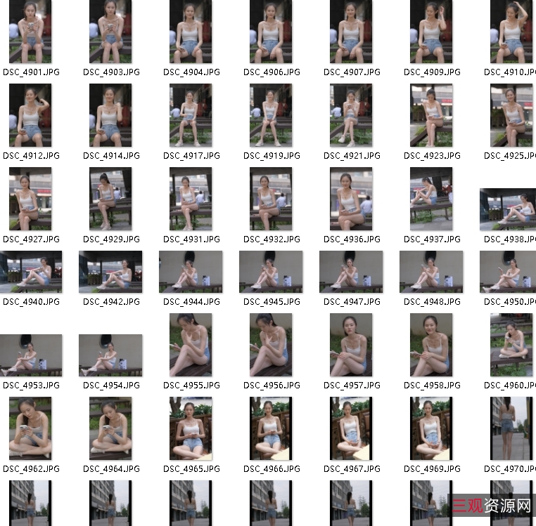 网红李莫愁的街拍精彩瞬间4K原版近距离街拍视频资源,421P+1V/3.9G,百度云永久链接