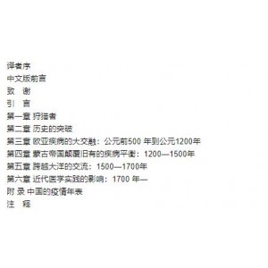 《瘟疫在人类历史中的发展及推荐书籍》