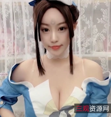 朱可儿八月震撼来袭-性感不知火舞COS粉色比基尼