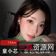 FL姬童小芯紫色哒豚豚颜值御姐气息精品绅士视频744MB