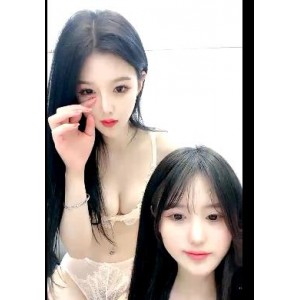 姐妹直播秀：身材颜值在贤娆时长超长，口罩遮面