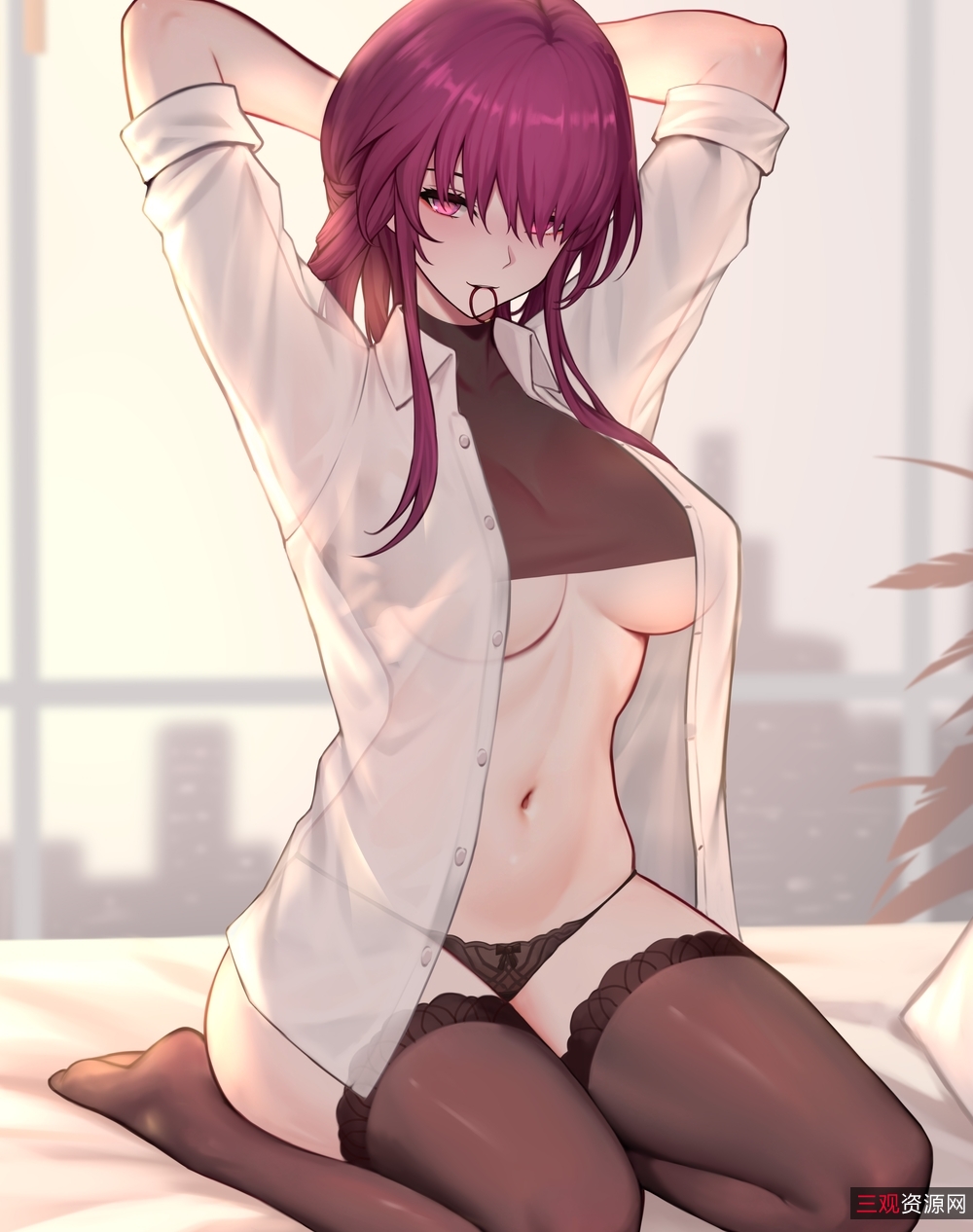 崩铁同人画师云开明作品集：221P图集+28V动态版壁纸+2G视频文件