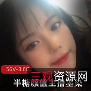 墨染：半糖主播颜值身材精品合集，黑丝诱惑不容错过！（视频大小3.6G）